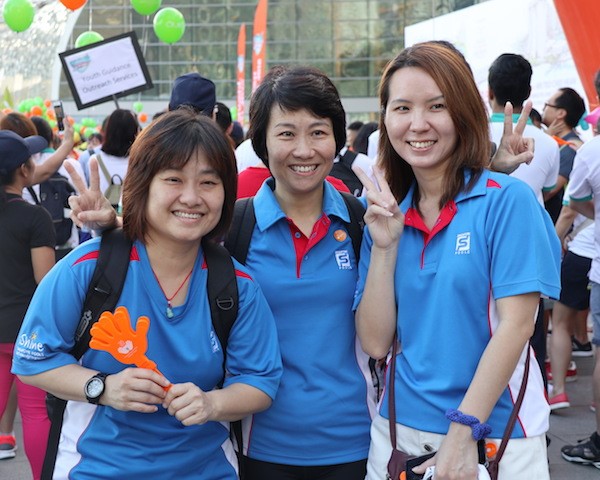 Singapore Pools’ Staff at Heartstrings Walk @ Marina Bay Sands 2018